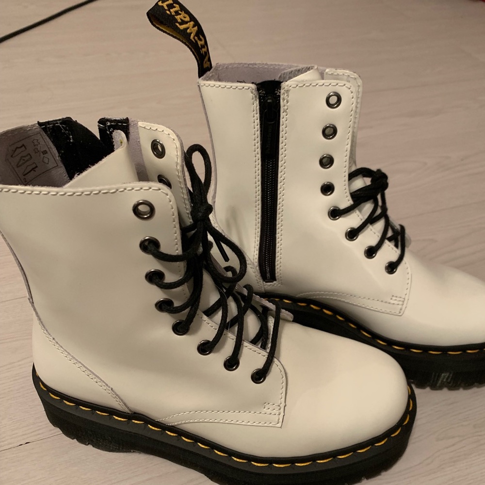 White Dr. Martens Size 8